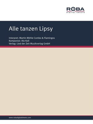 cover image of Alle tanzen Lipsy